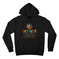 Skuncle Definition Weed Gifts For Uncle,Marijuana Leaf Stoner Uncle Hoodie