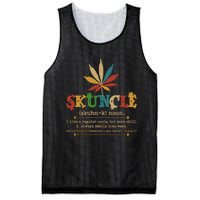 Skuncle Definition Weed Gifts For Uncle,Marijuana Leaf Stoner Uncle Mesh Reversible Basketball Jersey Tank