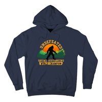 Social Distancing World Champion tee Funny Bigfoot tee Hoodie