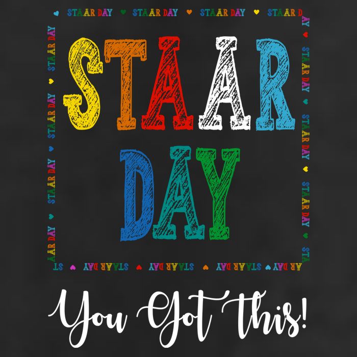 Staar Day You Got This Testing Teacher Motivational 7 Panel Mesh Trucker Snapback Hat