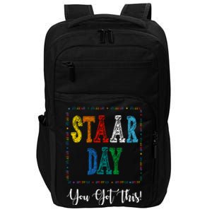 Staar Day You Got This Testing Teacher Motivational Impact Tech Backpack