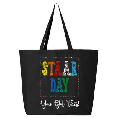 Staar Day You Got This Testing Teacher Motivational 25L Jumbo Tote