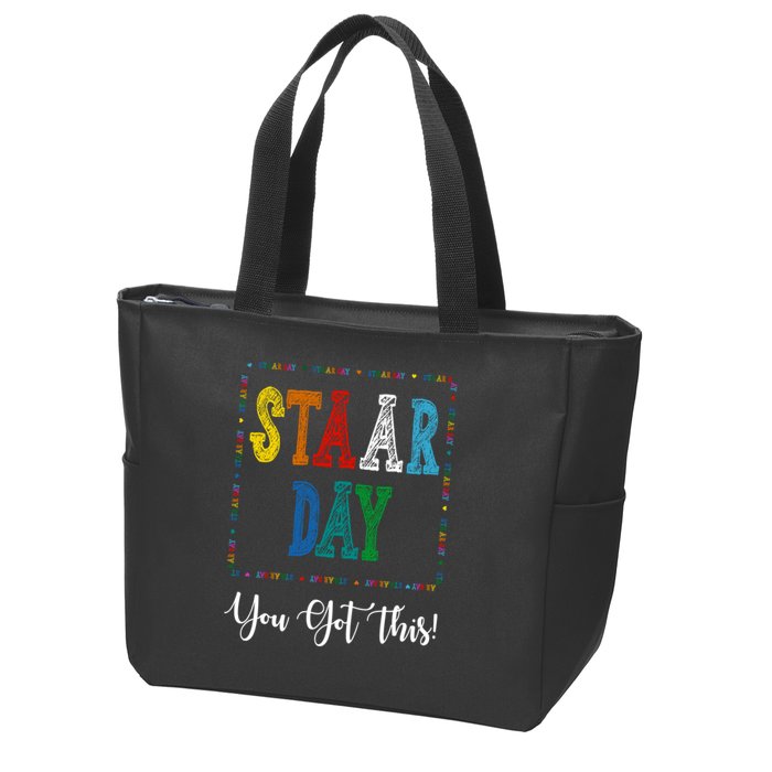 Staar Day You Got This Testing Teacher Motivational Zip Tote Bag