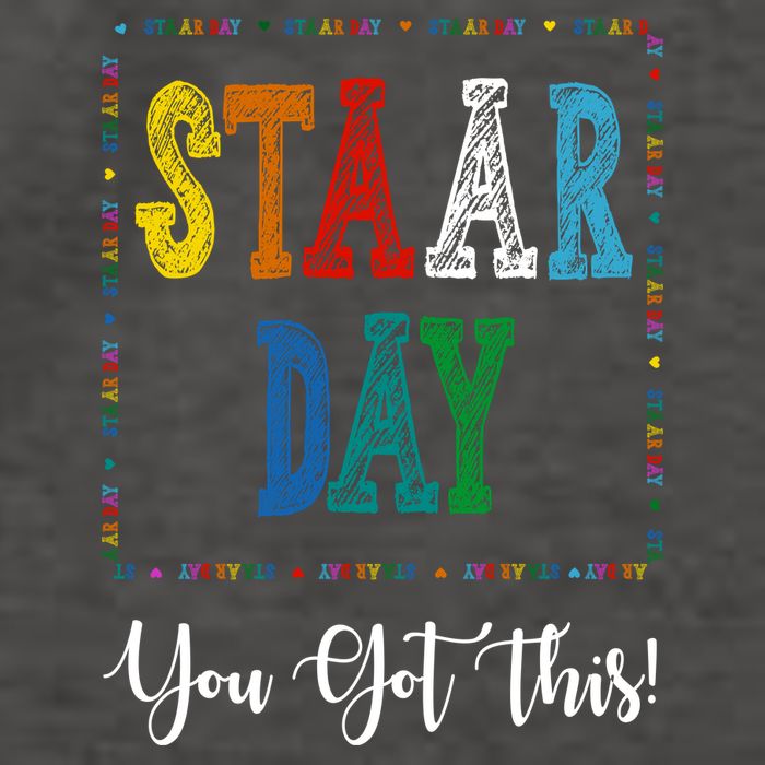 Staar Day You Got This Testing Teacher Motivational Vector Backpack
