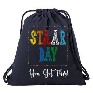 Staar Day You Got This Testing Teacher Motivational Drawstring Bag