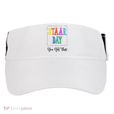 Staar Day You Got This Testing Teacher Motivational Adult Drive Performance Visor
