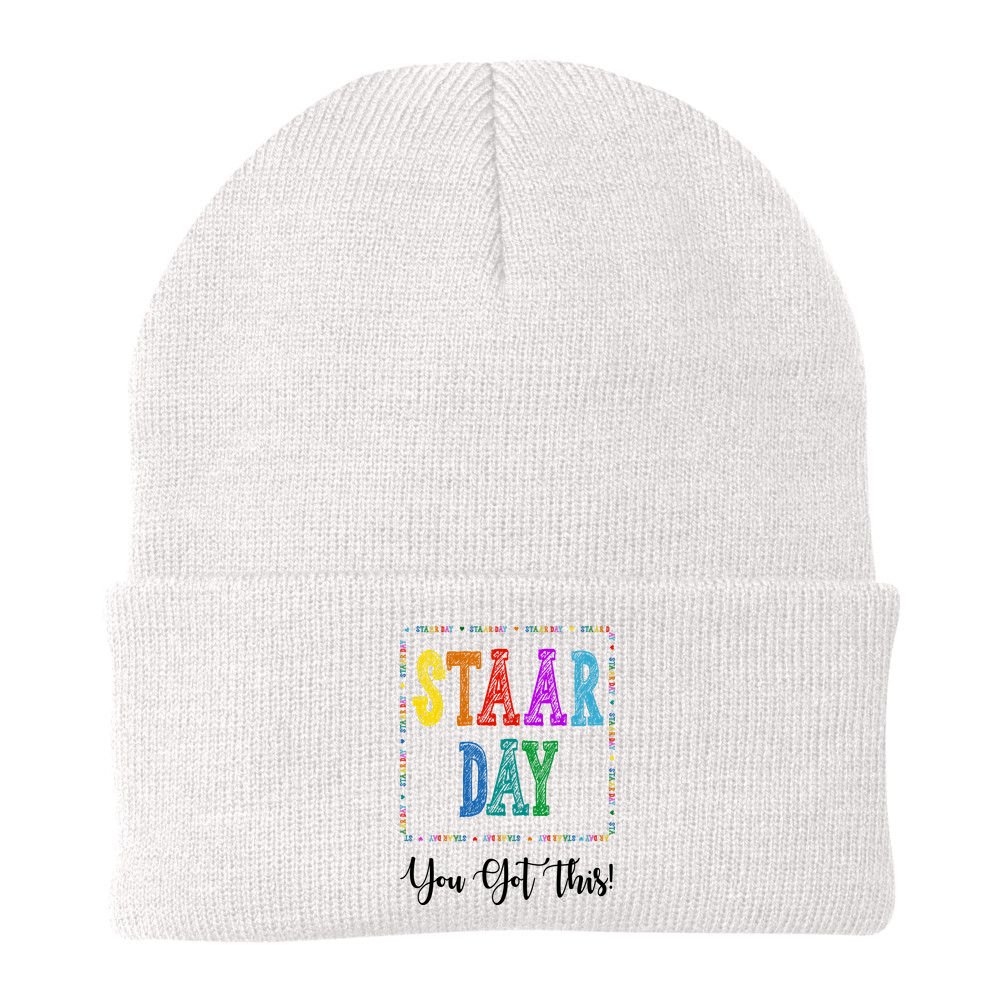 Staar Day You Got This Testing Teacher Motivational Beanie