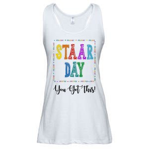 Staar Day You Got This Testing Teacher Motivational Ladies Essential Flowy Tank