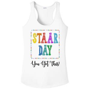 Staar Day You Got This Testing Teacher Motivational Ladies PosiCharge Competitor Racerback Tank