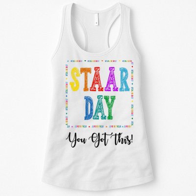 Staar Day You Got This Testing Teacher Motivational Womens Tank Top