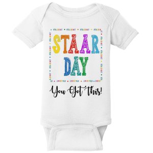 Staar Day You Got This Testing Teacher Motivational Baby Bodysuit