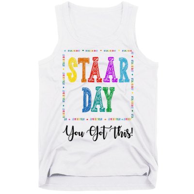 Staar Day You Got This Testing Teacher Motivational Tank Top