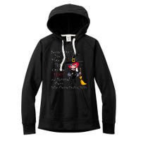 SOME DAYS YOU HAVE TO PUT ON THE HAT Halloween Witch Broom Women's Fleece Hoodie