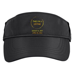 Solar Eclipse 04.08.24 Twice In Lifetime 2024 Solar Eclipse Adult Drive Performance Visor