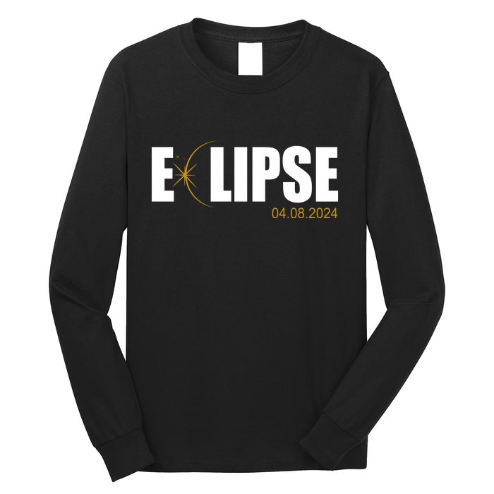 Solar Eclipse 04.08.24 Long Sleeve Shirt