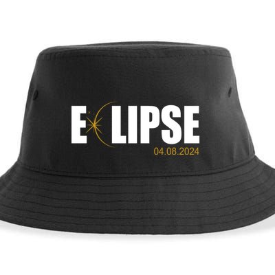 Solar Eclipse 04.08.24 Sustainable Bucket Hat