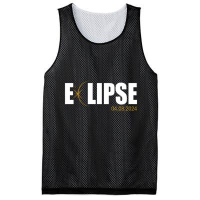Solar Eclipse 04.08.24 Mesh Reversible Basketball Jersey Tank