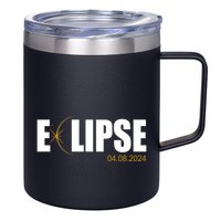 Solar Eclipse 04.08.24 12oz Stainless Steel Coffee Mug