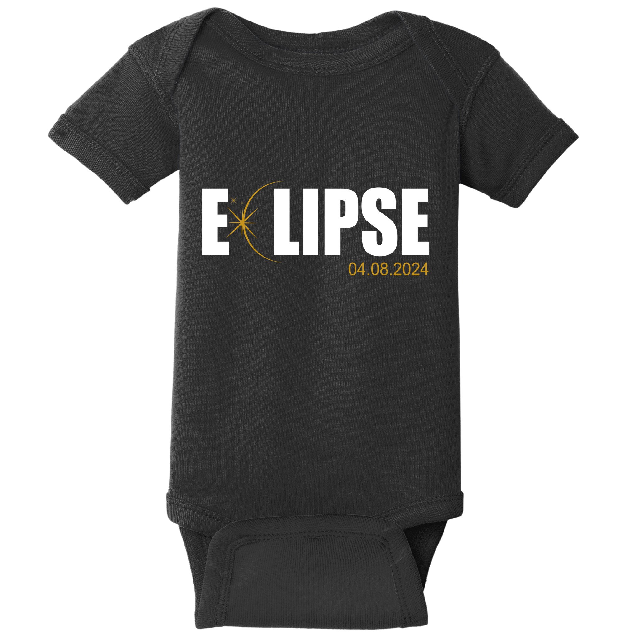 Solar Eclipse 04.08.24 Baby Bodysuit