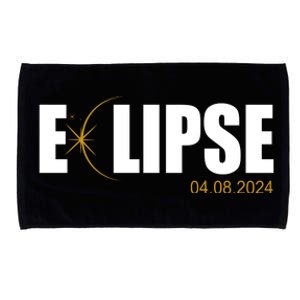 Solar Eclipse 04.08.24 Microfiber Hand Towel