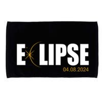 Solar Eclipse 04.08.24 Microfiber Hand Towel