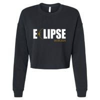 Solar Eclipse 04.08.24 Cropped Pullover Crew