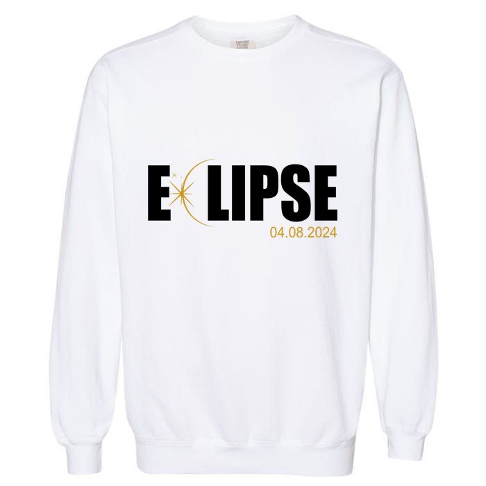 Solar Eclipse 04.08.24 Garment-Dyed Sweatshirt