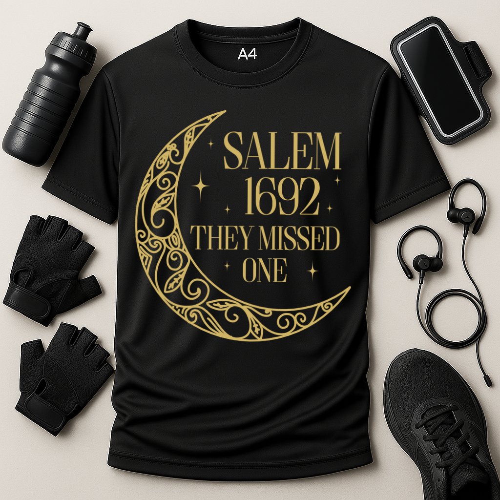 Salem Est 1692 They Missed One Cooling Performance Crew T-Shirt