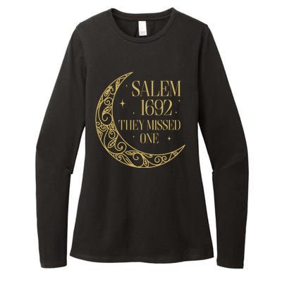 Salem Est 1692 They Missed One Womens CVC Long Sleeve Shirt