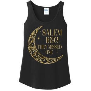 Salem Est 1692 They Missed One Ladies Essential Tank