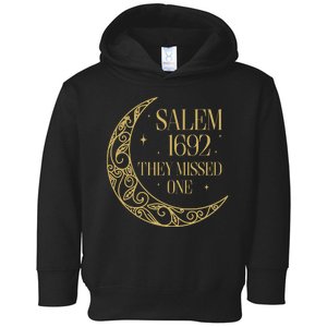 Salem Est 1692 They Missed One Toddler Hoodie