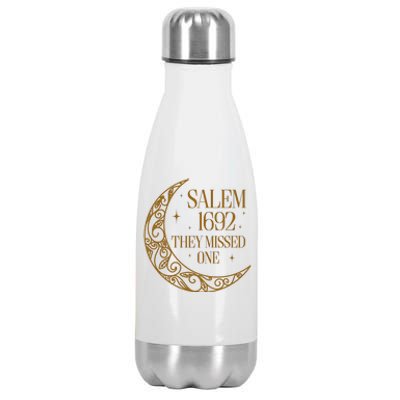 Salem Est 1692 They Missed One Stainless Steel Insulated Water Bottle