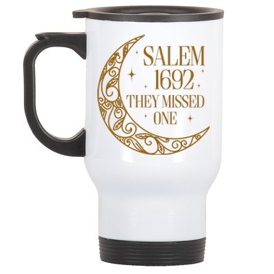 Salem Est 1692 They Missed One Stainless Steel Travel Mug