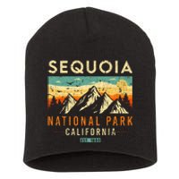 Sequoia Est. 1890 Retro California National Park Short Acrylic Beanie