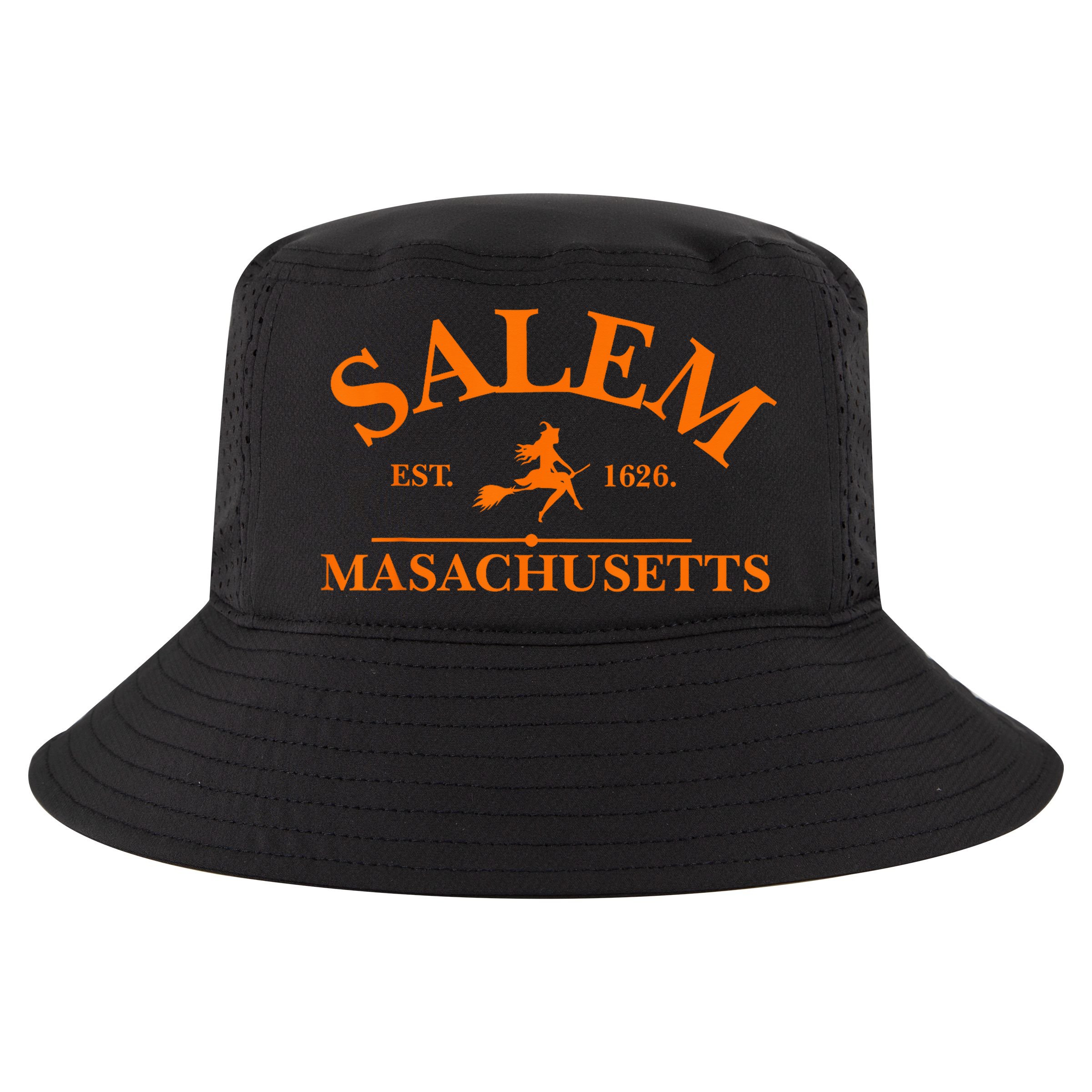 Salem Est 1626 Massachusetts Vintage Halloween Witch Wo Cool Comfort Performance Bucket Hat