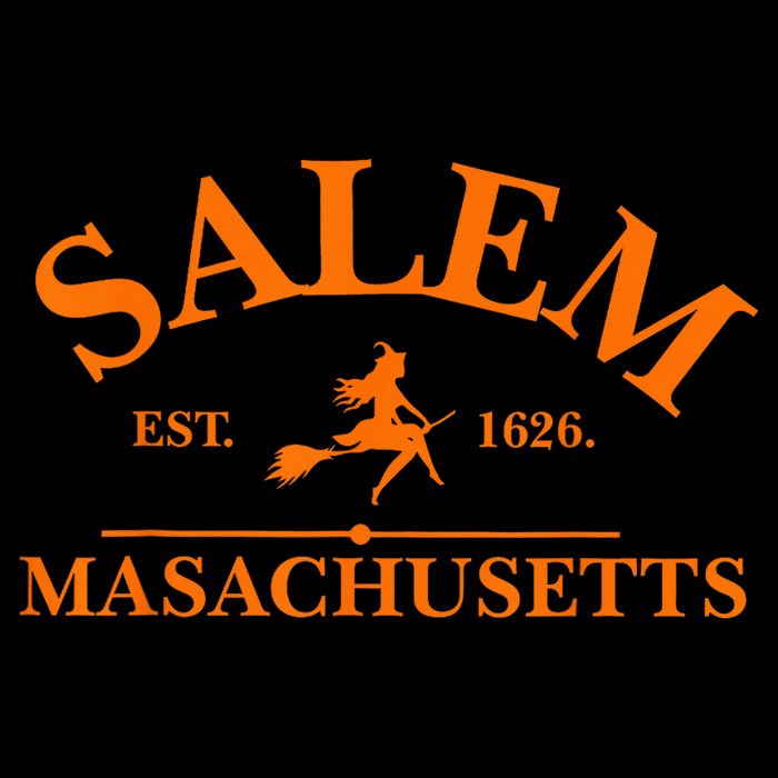 Salem Est 1626 Massachusetts Vintage Halloween Witch Wo Long Sleeve Shirt