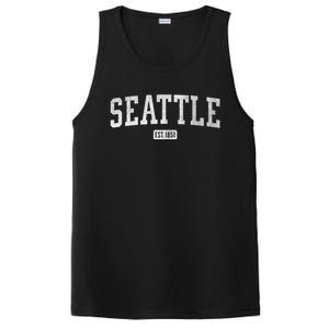 Seattle Est 1851 And S Wa Gift PosiCharge Competitor Tank