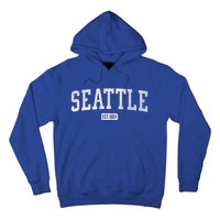 Seattle Est 1851 And S Wa Gift Hoodie