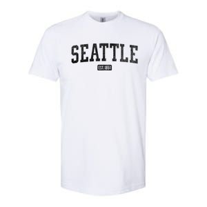 Seattle Est 1851 And S Wa Gift Softstyle CVC T-Shirt