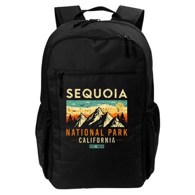 Sequoia Est. 1890 Retro California National Park Backpack