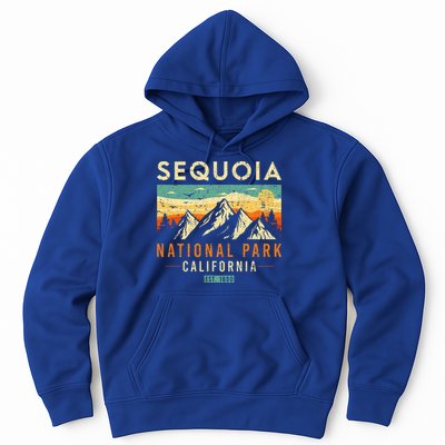 Sequoia Est. 1890 Retro California National Park Hoodie