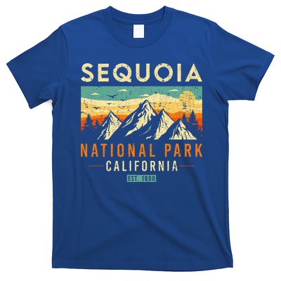 Sequoia Est. 1890 Retro California National Park T-Shirt