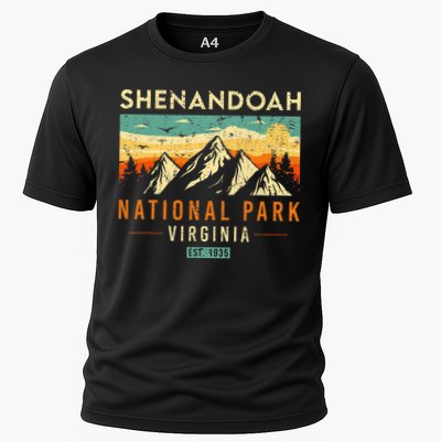 Shenandoah Est. 1935 Retro Virginia National Park Performance Shirt