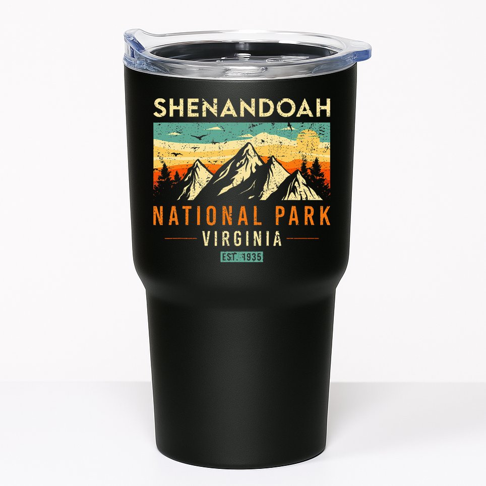 Shenandoah Est. 1935 Retro Virginia National Park Tumbler
