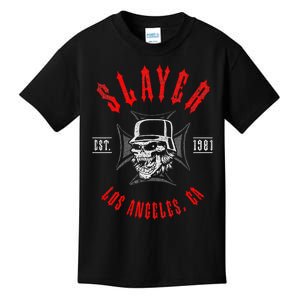 Slayer – Est 1981 Black And Red Kids T-Shirt