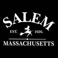 Salem Est 1626 Massachusetts Halloween Witch Wizard 16 in Basic Backpack