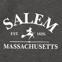Salem Est 1626 Massachusetts Halloween Witch Wizard Vector Backpack