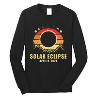 Solar Eclipse 2024 Total Solar Eclipse April 8 2024 Long Sleeve Shirt