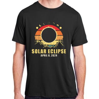 Solar Eclipse 2024 Total Solar Eclipse April 8 2024 Adult ChromaSoft Performance T-Shirt