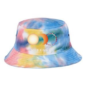 Solar Eclipse 2024 Missouri Total Eclipse American Graphic Tie Dye Newport Bucket Hat